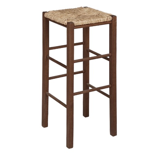 Barhocker holz nussbaum - holz,
